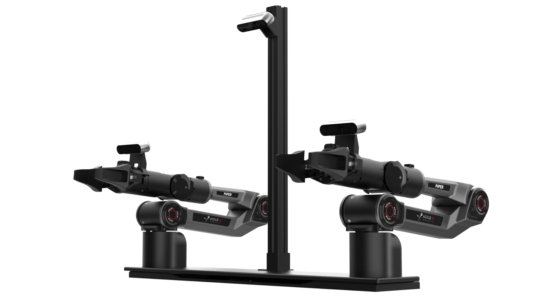 Two Agilex Piper robot arms used in the experiments