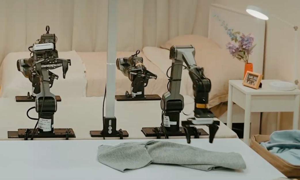 Initial garment arrangement