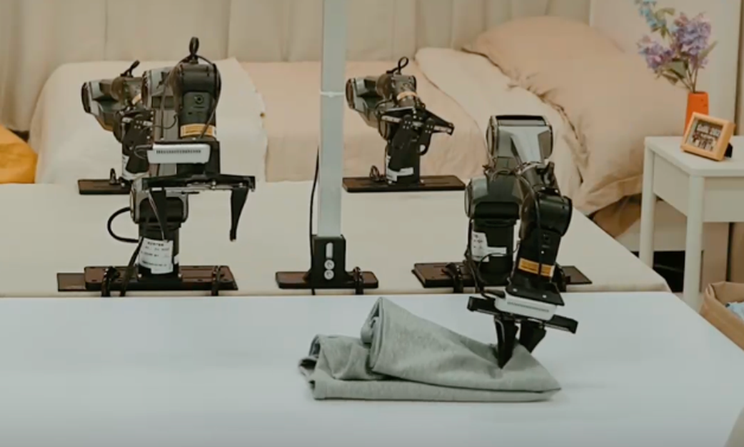 Final folding stage